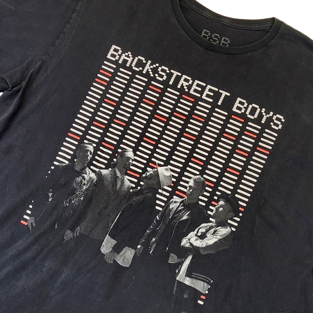 Backstreet Boys DNA World Tour 2022 Concert Graphic T-Shirt Black XXL